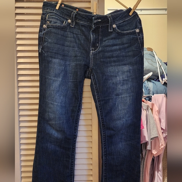 Miss Me Dark Indigo Straight Leg Jeans I Have 2 Pr $80 For Each Pr Brand New - Picture 4 of 11